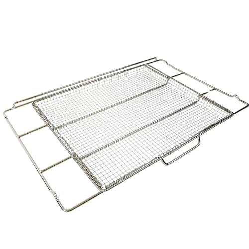 30-Inch Air Fry Tray with Basket and Oven Rack for Ranges and Wall Ovens