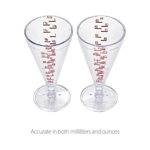 Barfly Easy Jigger Cocktail Spirit Measure with Accurate ml & oz Markings