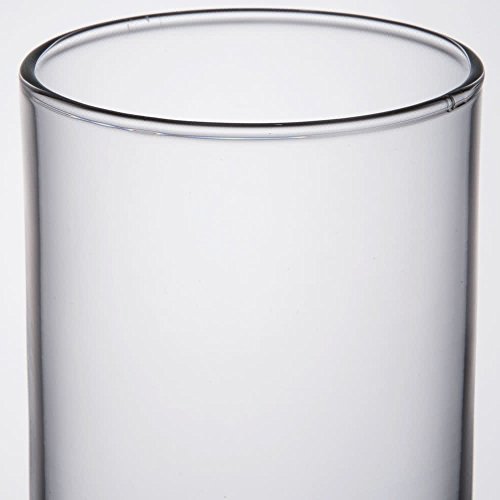 Set of 6 12oz Cocktail Glasses with Signature Cocktail Picks | Modern, Durable Barware