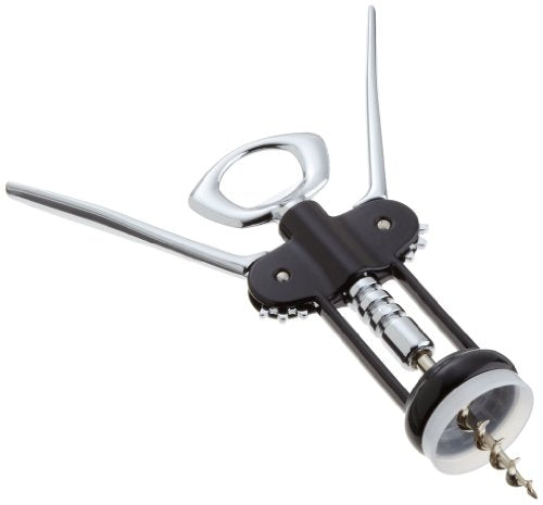 Good Cook Classic Winged Corkscrew - Italian Made Barware Tool