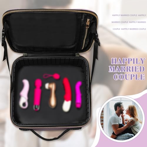 Lockable Storage Box for Personal Items - Waterproof PU Leather Case