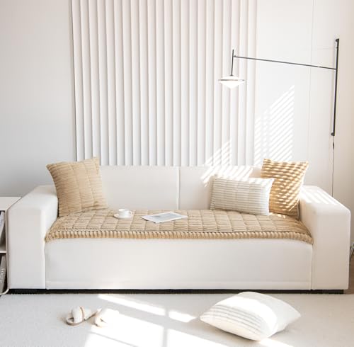 Washable Non-Slip Couch Cover for Dogs - Pet Friendly Sofa Protector