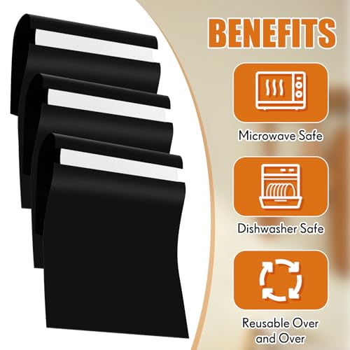 10 Pcs Non-Stick PTFE Toaster Release Sheets, 27.5 x 11 Inch Liner