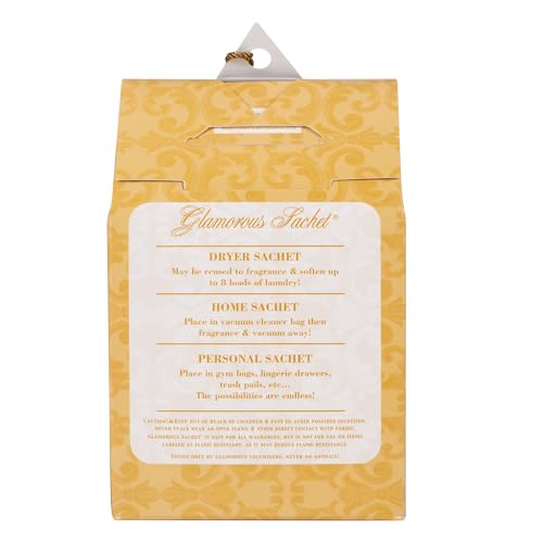 Fragrant Dryer Sachets - Vanilla & Bergamot Scented Laundry Freshener
