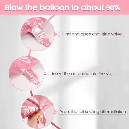 Pastel Pink Number 2 Balloon - 40 Inch Foil Decoration for Birthdays