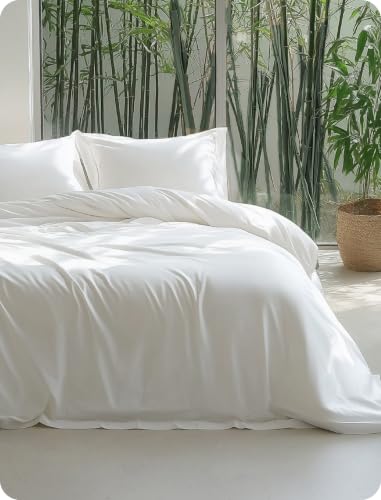 Cooling Duvet Cover Set - King Size, Bamboo Viscose, 3 Pieces