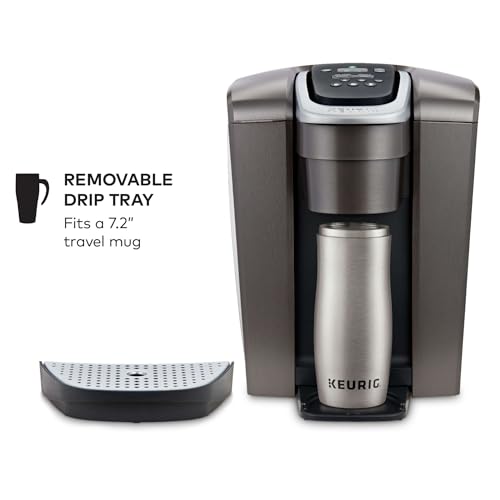 Single Serve Pod Coffee Maker with Temperature Control & Iced Setting