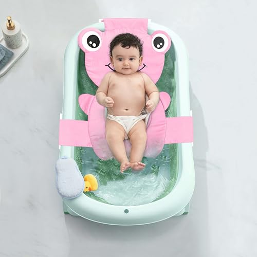 Adjustable Baby Bath Seat Support Net - Quick Drying & Comfortable