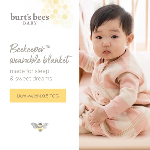 Burt's Bees Baby Organic Cotton Wearable Blanket - 0.5 TOG Sleep Sack