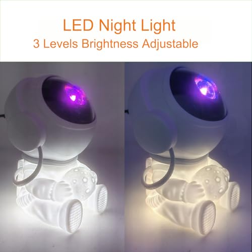 Astronaut Galaxy Projector Star Light with Remote and Timer