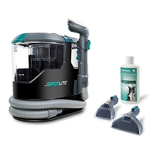 Portable Carpet Spot Cleaner & Pet Stain Remover with Powerful Suction