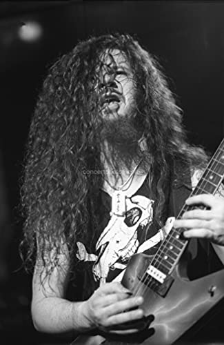 Dimebag Darrell Live Performance 8x10 Black and White Photograph