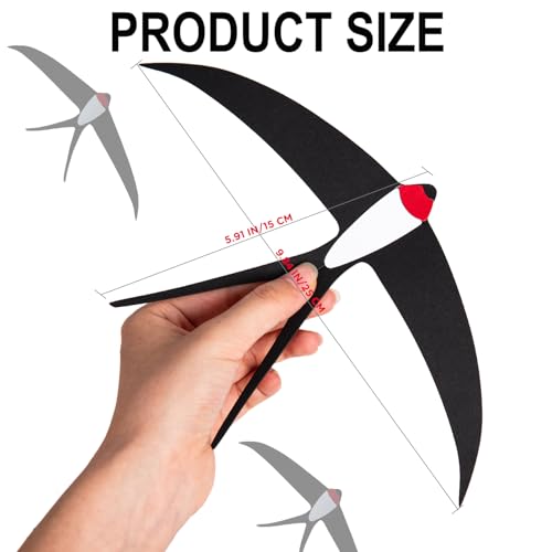 DIY Flying Swallow Hanging Mobile Kit, 5-Piece Decorative Bird Set