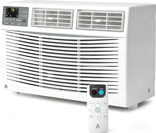 8000 BTU Window Air Conditioner for 350 Sq.Ft with Smart App Control
