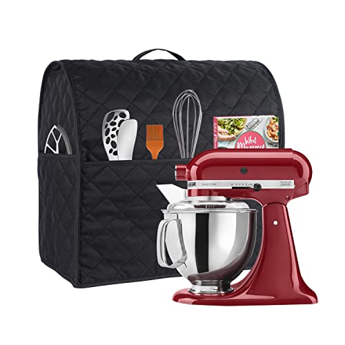 Waterproof Stand Mixer Cover with Storage Pockets for 5-8 Quart Bowl Lift