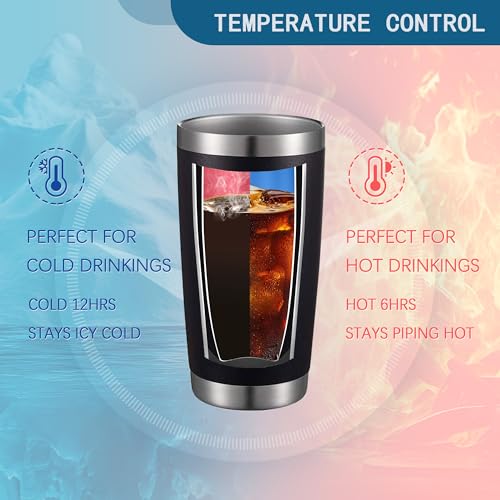 ATHAND 20oz You Find It Offensive, I Find It Funny Stainless Steel Tumbler with Lid - Black Variation