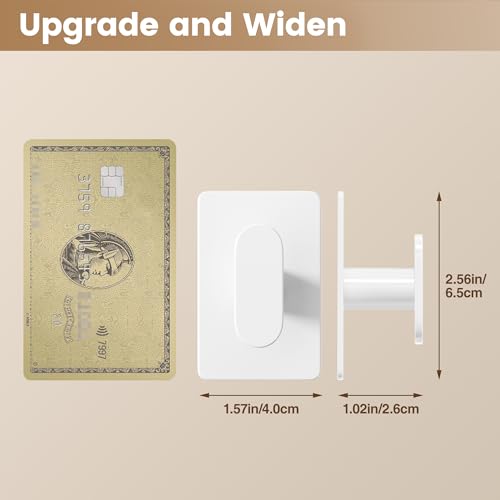 Adhesive Towel Hooks, 20lb Heavy Duty Wall Hangers - White 4 Pack