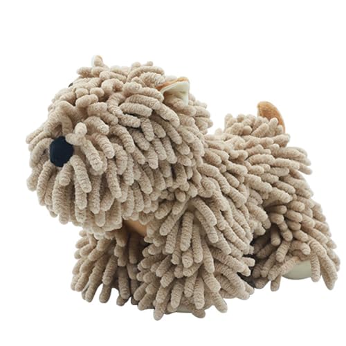 3D Puppy Chenille Hand Towel - Super Soft Absorbent Hanging Ball Towel