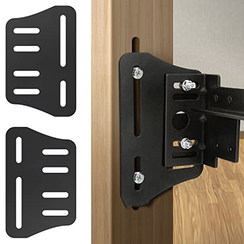 Heavy Duty Bed Headboard Brackets - Adjustable Steel Modification Plate