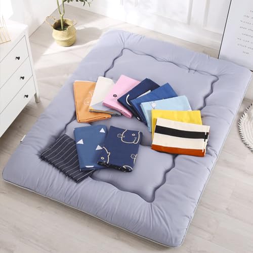 Futon Mattress Cover with Zipper - King/Queen/Full Size, Floral Print