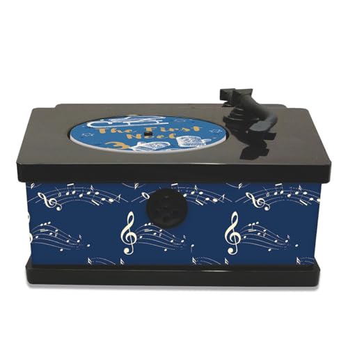 Coppenrath Midnight Musical Gramophone Advent Calendar with 24 Vinyl Records