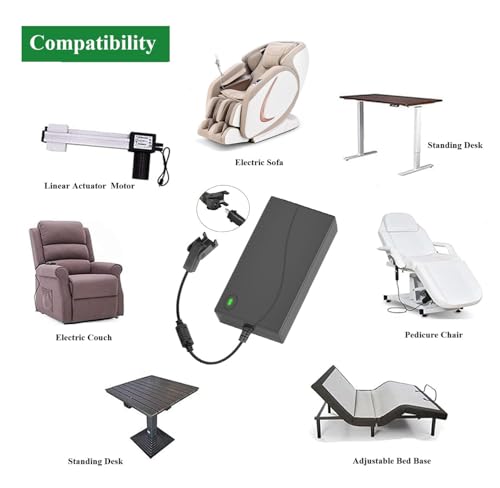 29V 2A Universal Power Supply for Recliner Lift Chairs and Sofas 10ft