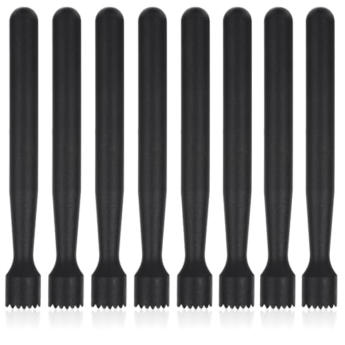 Nodaaiie 8 Pcs Plastic Cocktail Muddler Set - Durable Bar Tools for Mojitos & More