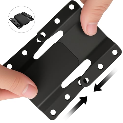 Heavy-Duty Sectional Sofa Connector Brackets - 4 Piece Interlocking Set