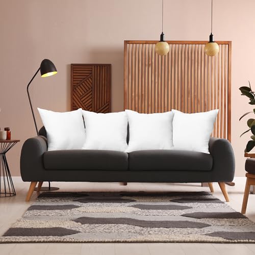 Utopia Bedding Throw Pillow Inserts 18x18 Set of 4 Fluffy Couch Pillows