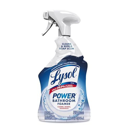 Lysol Power Foaming Bathroom Cleaner & Disinfectant Spray 32 oz - Pack of 1