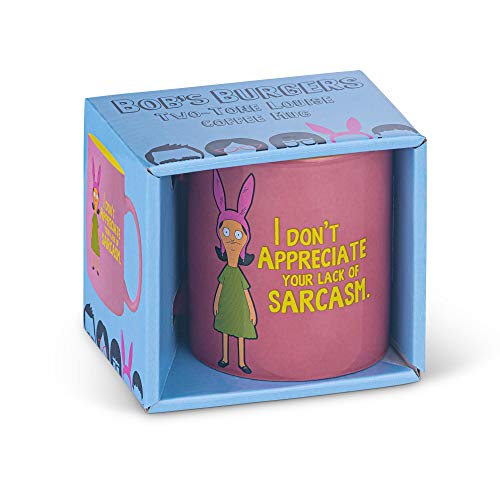 Bob's Burgers Louise Sarcasm Coffee Mug 12oz - Funny TV Show Gift