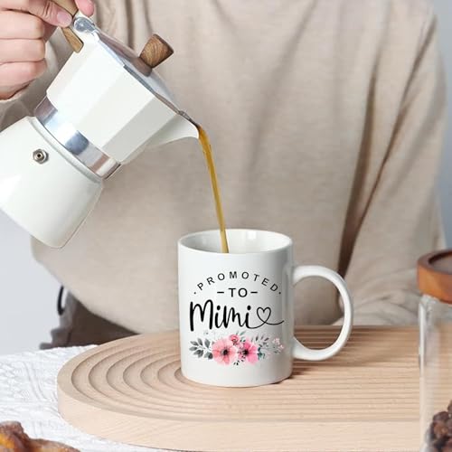 Promoted To MiMi Coffee Mug, White 11 oz – Yipaidel Ceramic Cup
