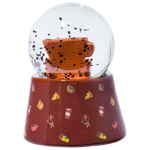Luke's Diner Coffee Cup Light-Up Snow Globe - 3.8 Inch Mini Collectible
