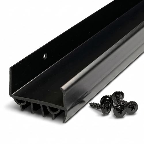 Exterior Door Bottom Sweep 36 Inch - Heavy Duty uPVC Draft Stopper