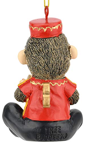 Tree Buddees Retro Wind-Up Monkey Christmas Ornament - Funny Holiday Decor
