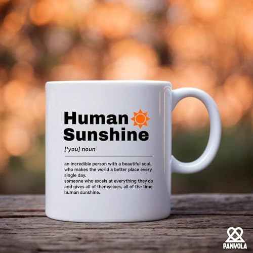 Inspirational Coffee Mug - Human Sunshine Definition - Premium Ceramic Gift