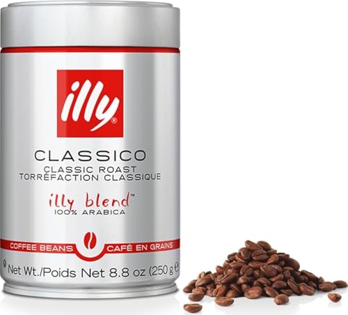 Classico Medium Roast Whole Bean Coffee - 100% Arabica (8.8 oz Can)