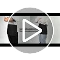 3-Pack Server Waist Apron with 3 Pockets, Adjustable Black Work Apron