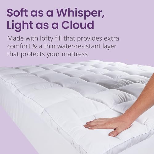 Queen Size Waterproof Mattress Protector with Plush Quilting