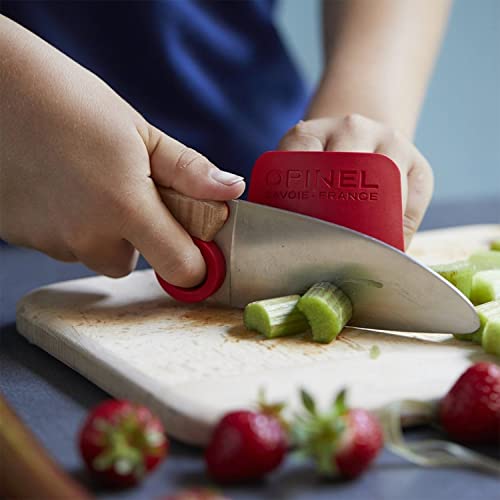 Kids Kitchen Knife Set with Rounded Tip and Finger Guard for Cooking