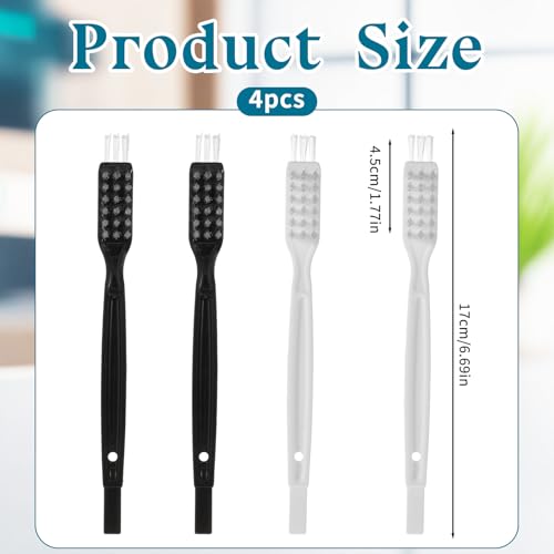 4-Piece Juicer Cleaning Brush Set - Compact Detail Brushes for Kitchen Tools