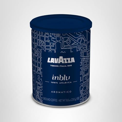 Lavazza in Blu Espresso Ground Coffee Blend, Medium Espresso Roast, 8.8 Oz (Pack of 4)