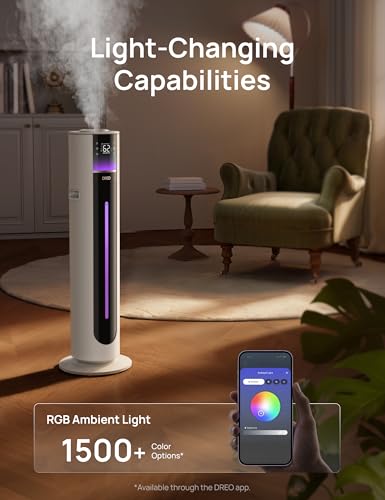 Smart Humidifier 11L Large Room Cool Mist with App and Remote Control