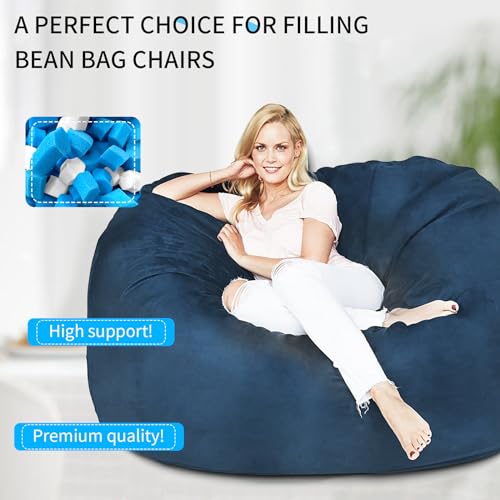 10lbs Shredded Gel Memory Foam Filling for Bean Bags, Pillows, and Cushions