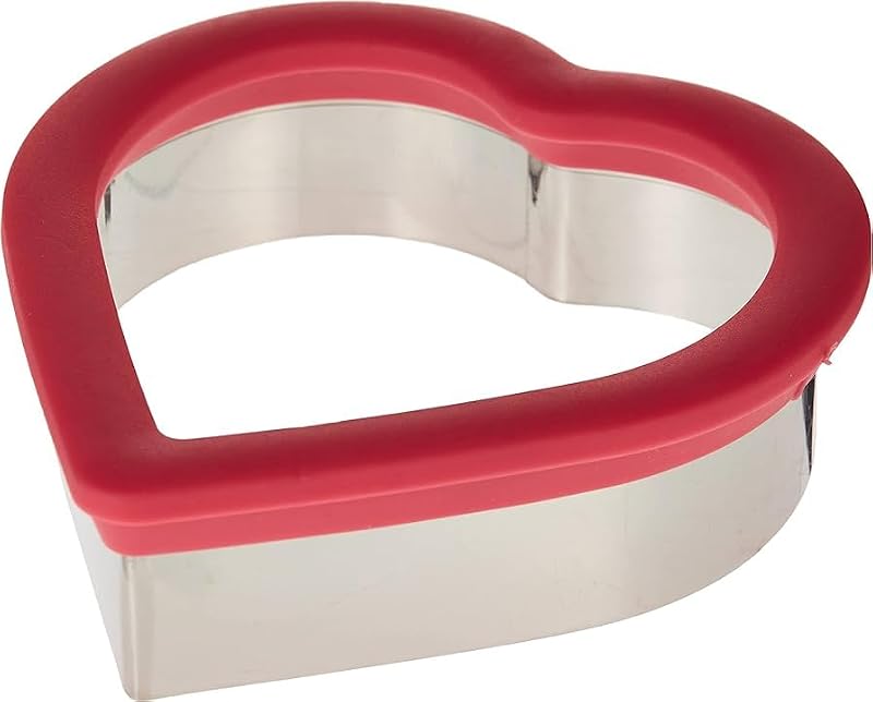 Wilton Comfort Grip Heart Cutter (Each) – Extra-Deep Stainless Steel Cutter