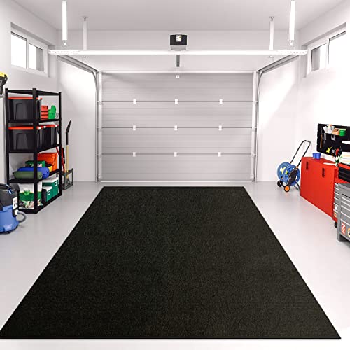 Absorbent Garage Floor Mat - 8.5' x 6.6' Reusable Oil Spill Pad