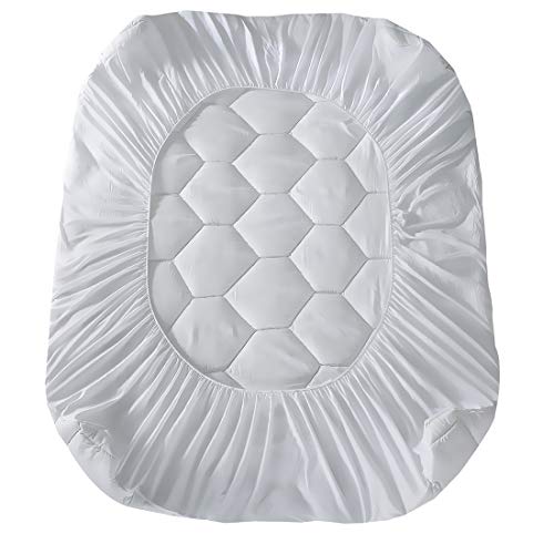 Queen Mattress Pad - Ultra Soft Quilted Fitted Topper Cover, 8-21" Deep Pocket