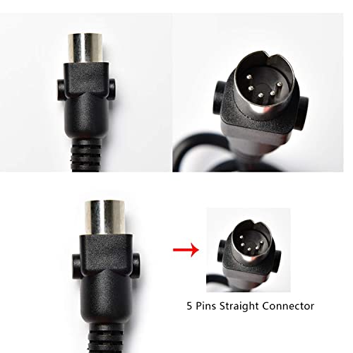 5-Pin 2-Button Power Recliner Remote Replacement Lift Chair Controller