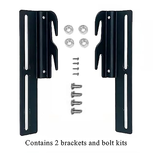Heavy-Duty Bed Frame Headboard Adapter Brackets - 2 Pack Hook Conversion Kit