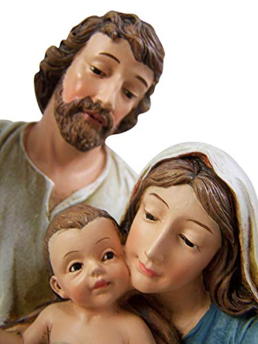 Avalon Gallery Advent & Christmas Resin Figurine 9.25-In Blessed Holy Family - 9.25-Inch Variation